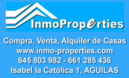 Inmoiliaria InmoProperties AGUILAS | Reportajes de Empresas de Aguilas 